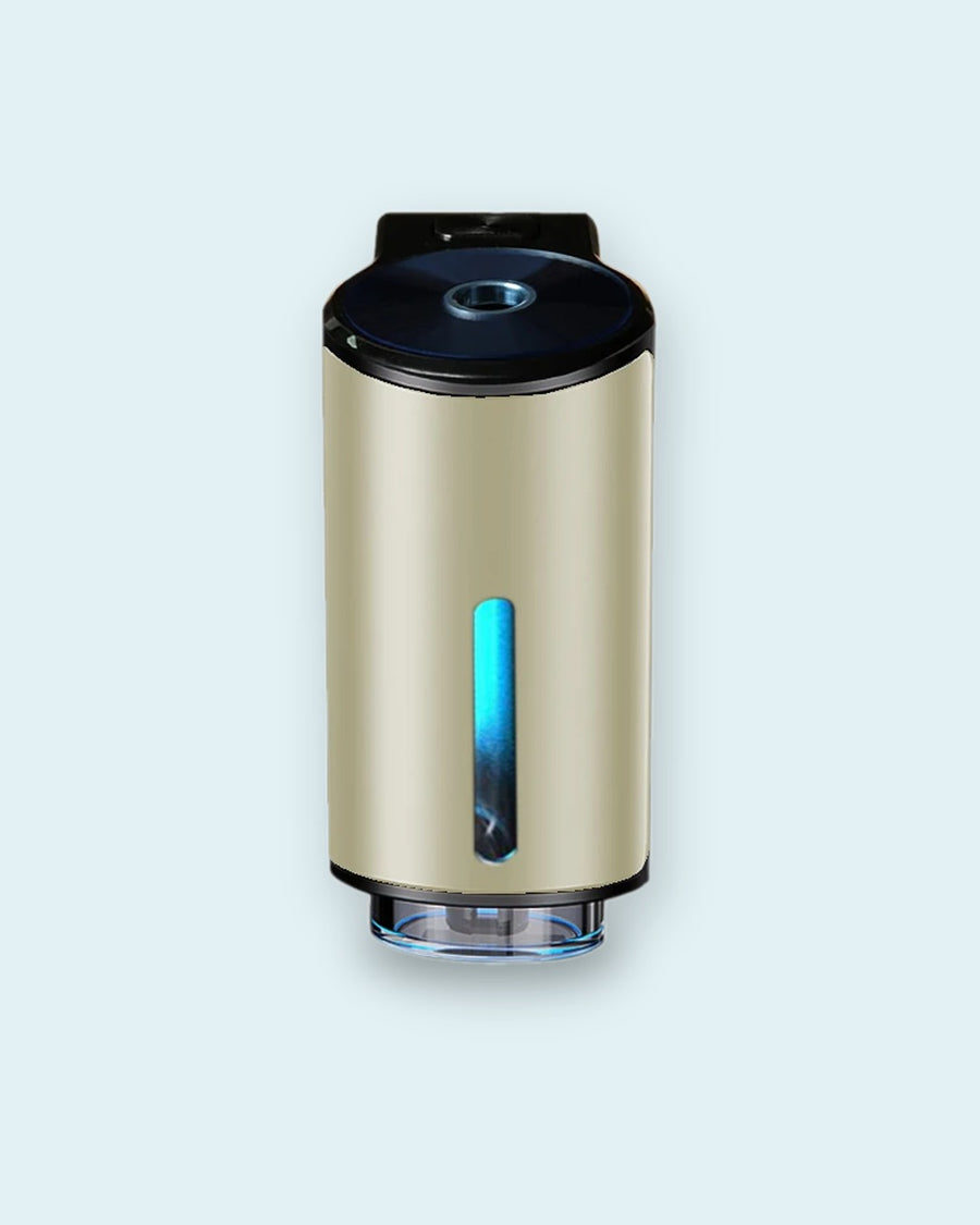 CAR AURA scent diffuser mounted on a car air vent